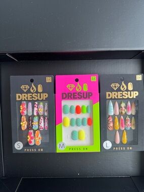 Press on nails by Dresup - Dreamy Garden - Size S/М/L